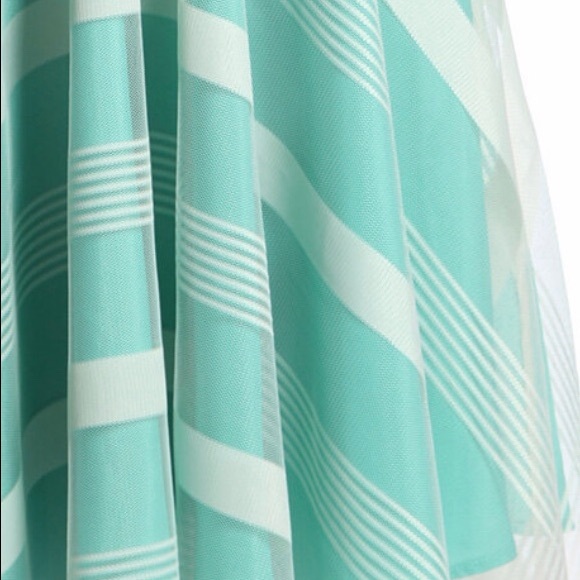 Anthropologie Ryu Striped Midi Skirt - Picture 3 of 4